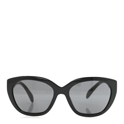 Prada Acetate Sunglasses SPR 16X Black 2 of 8