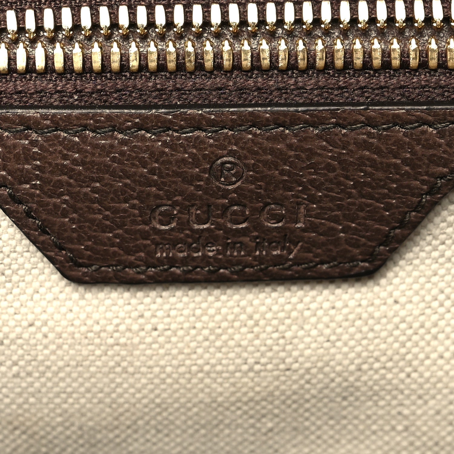 Gucci GG Supreme Monogram Equestrian Textured Dollar Calfskin Retro Interlocking G Buckle Backpack Beige Ebony Multicolor New Acero 6 of 10