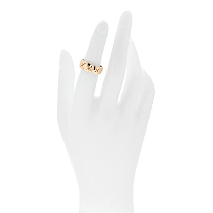 Chanel 18K Yellow Gold Small Coco Crush Ring 50 5.5 2 of 6