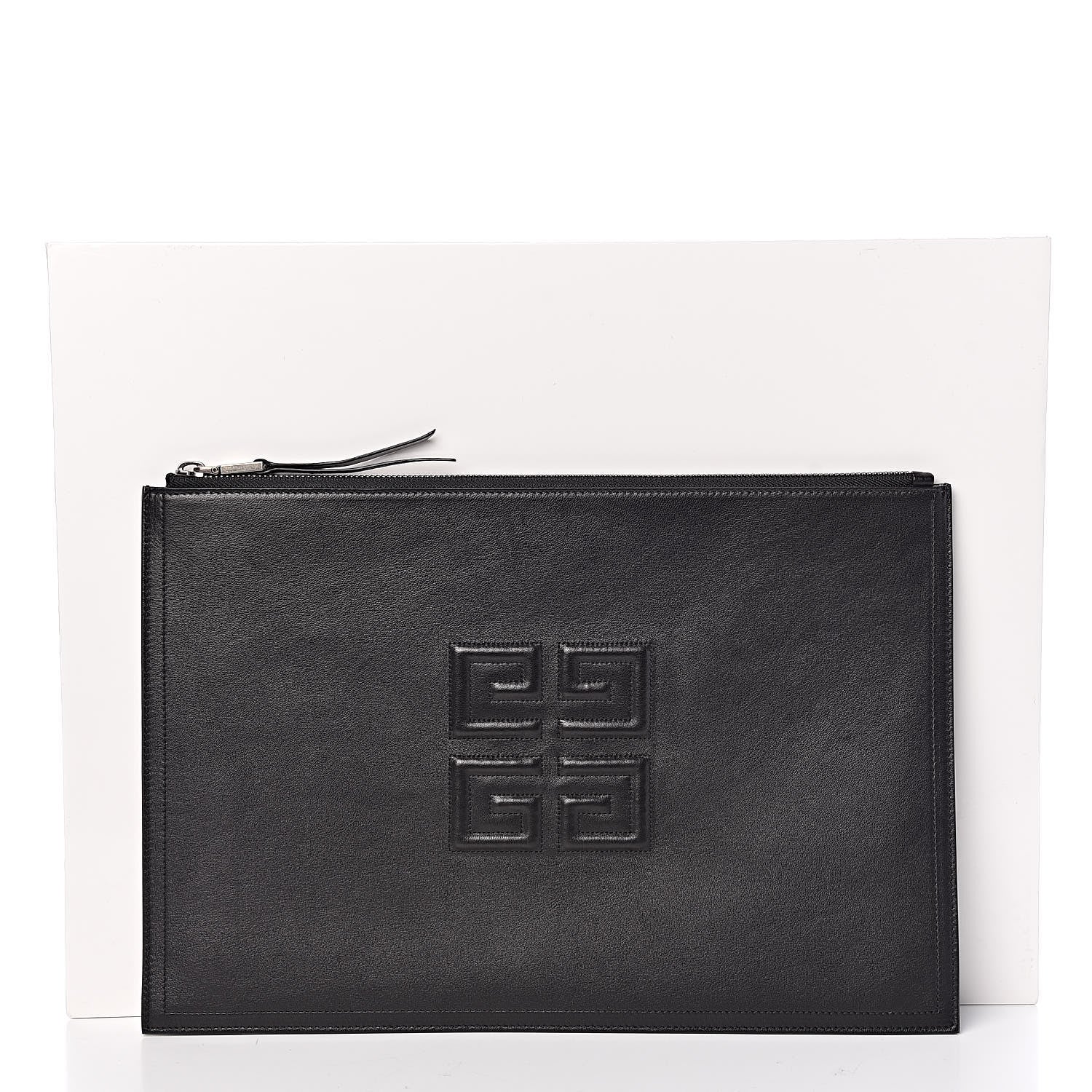 Givenchy Lambskin Large Emblem Pouch Black 8 of 8