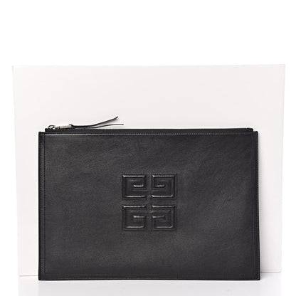 Givenchy Lambskin Large Emblem Pouch Black 8 of 8