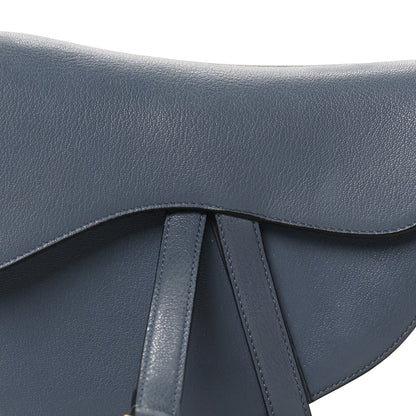 Christian Dior Shiny Goatskin Saddle Bag Cloud Blue 8 of 10