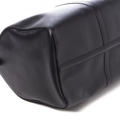 Louis Vuitton Epi Keepall 50 Black 5 of 8