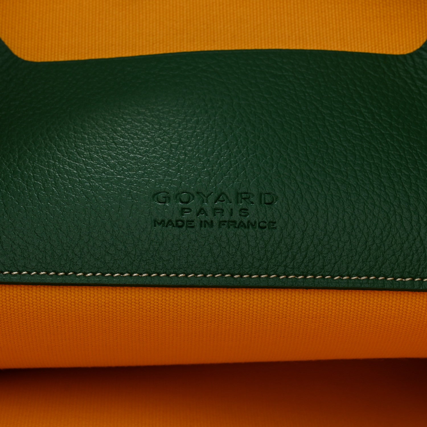 Goyard Goyardine Senat Pochette GM Green 6 of 7