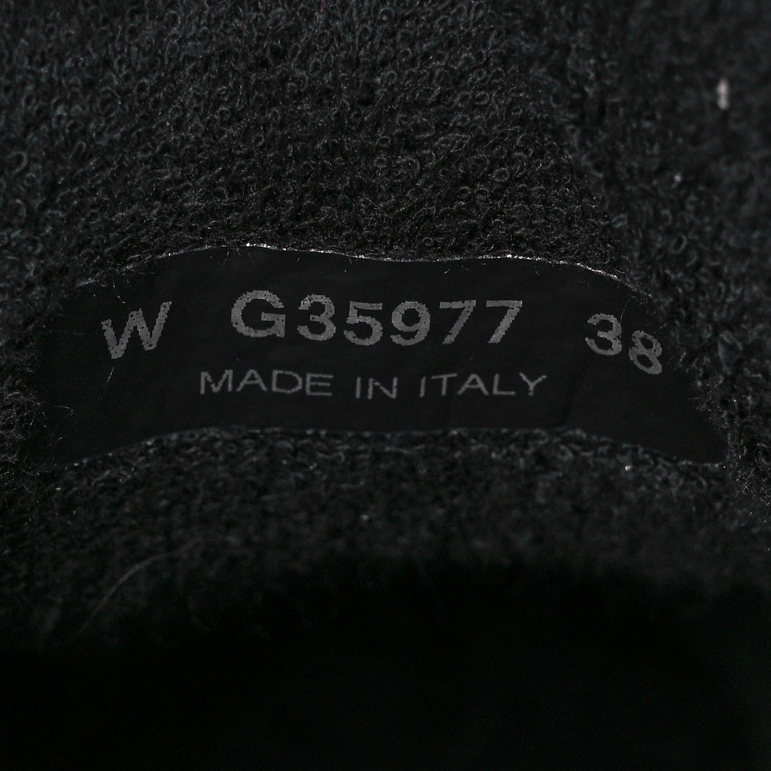 Chanel Fabric Calfskin Suede CC Sneakers 38 Black 8 of 9