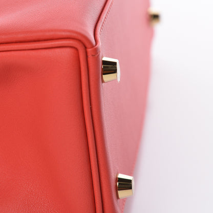 Hermes Swift Kelly Retourne 25 Rouge Tomate 7 of 31