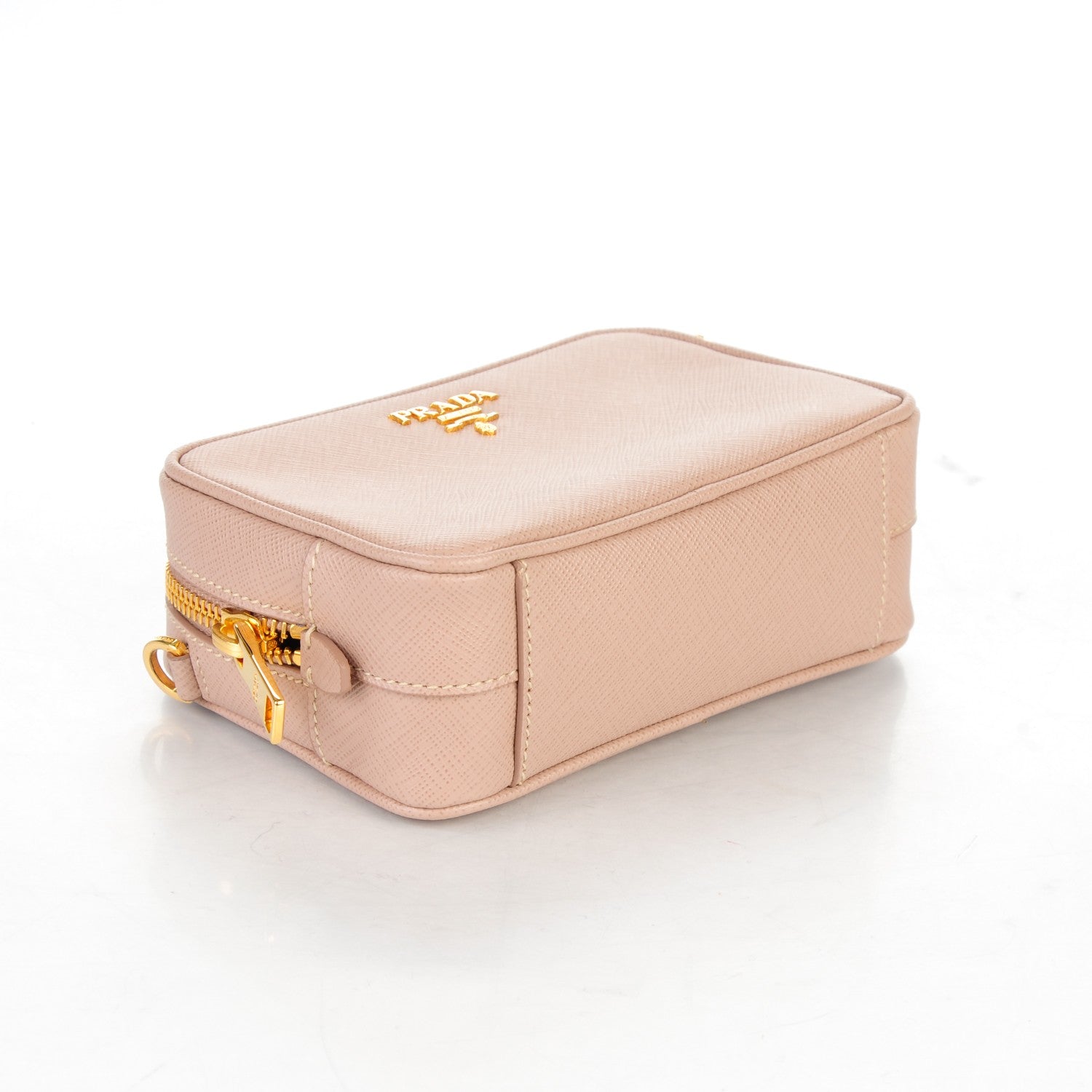 Prada Saffiano Mini Camera Crossbody Cammeo 4 of 8