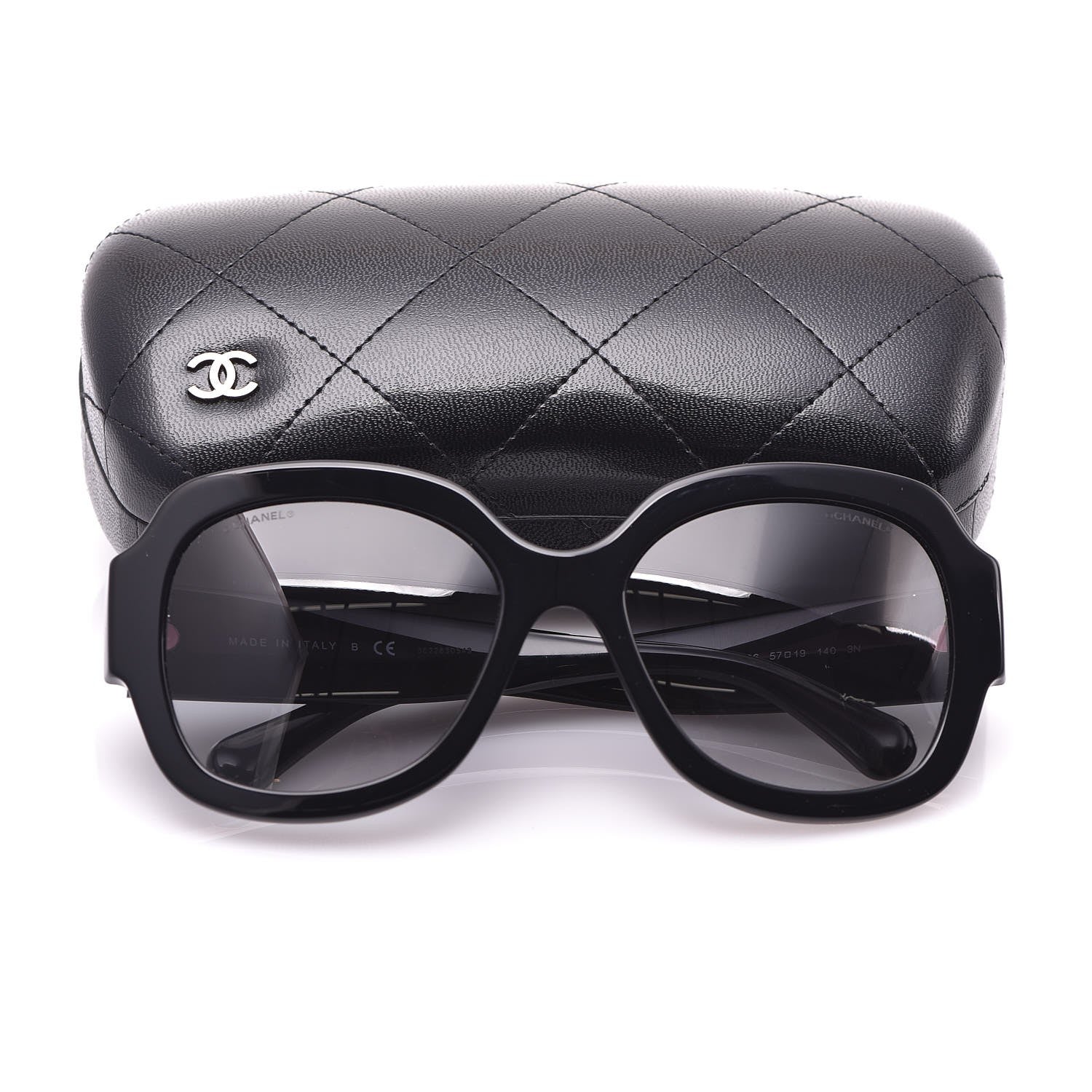 Chanel CC Sunglasses 5373 Black 8 of 8