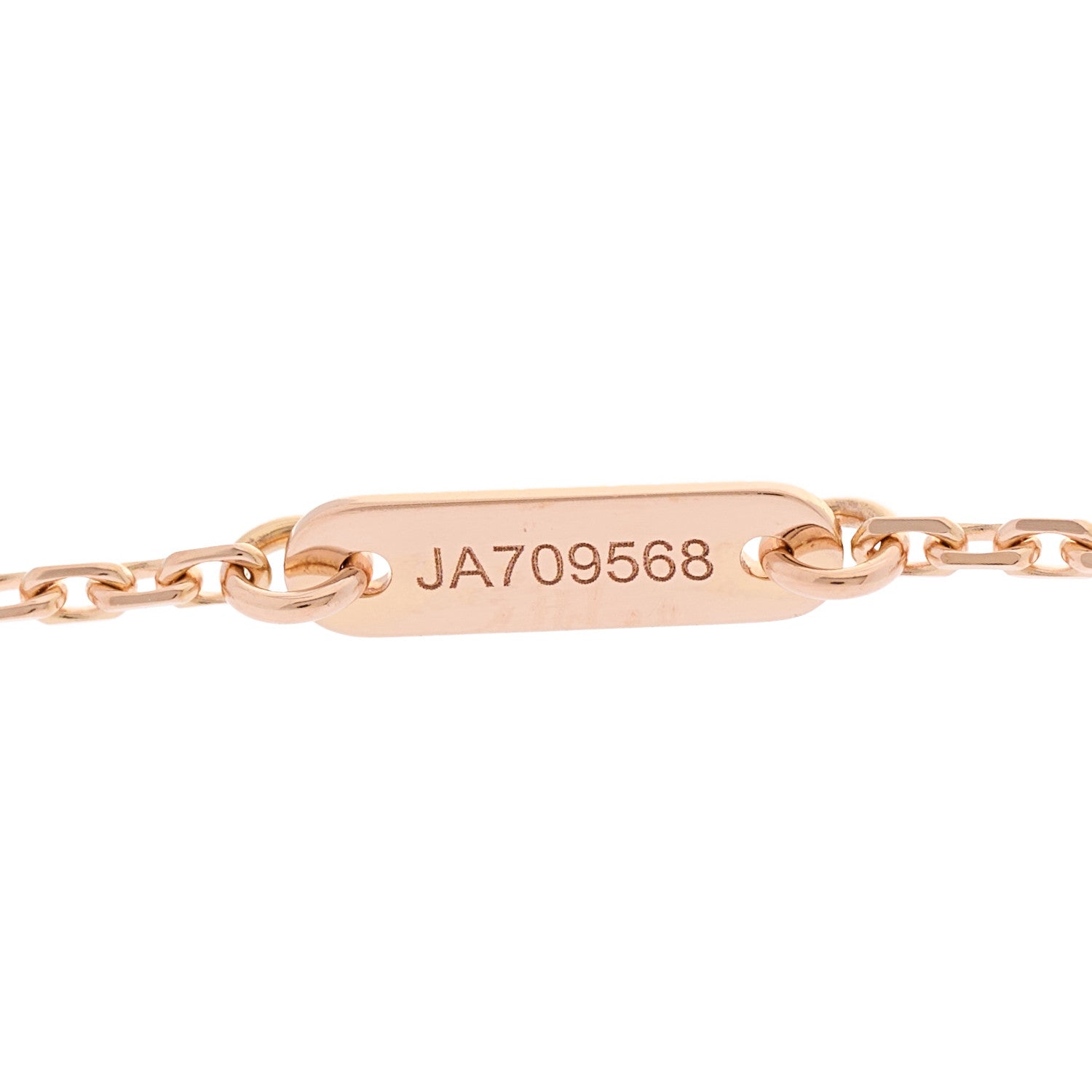 Van Cleef & Arpels 18k Rose Gold Carnelian Sweet Alhambra Heart Pendant Necklace 5 of 6