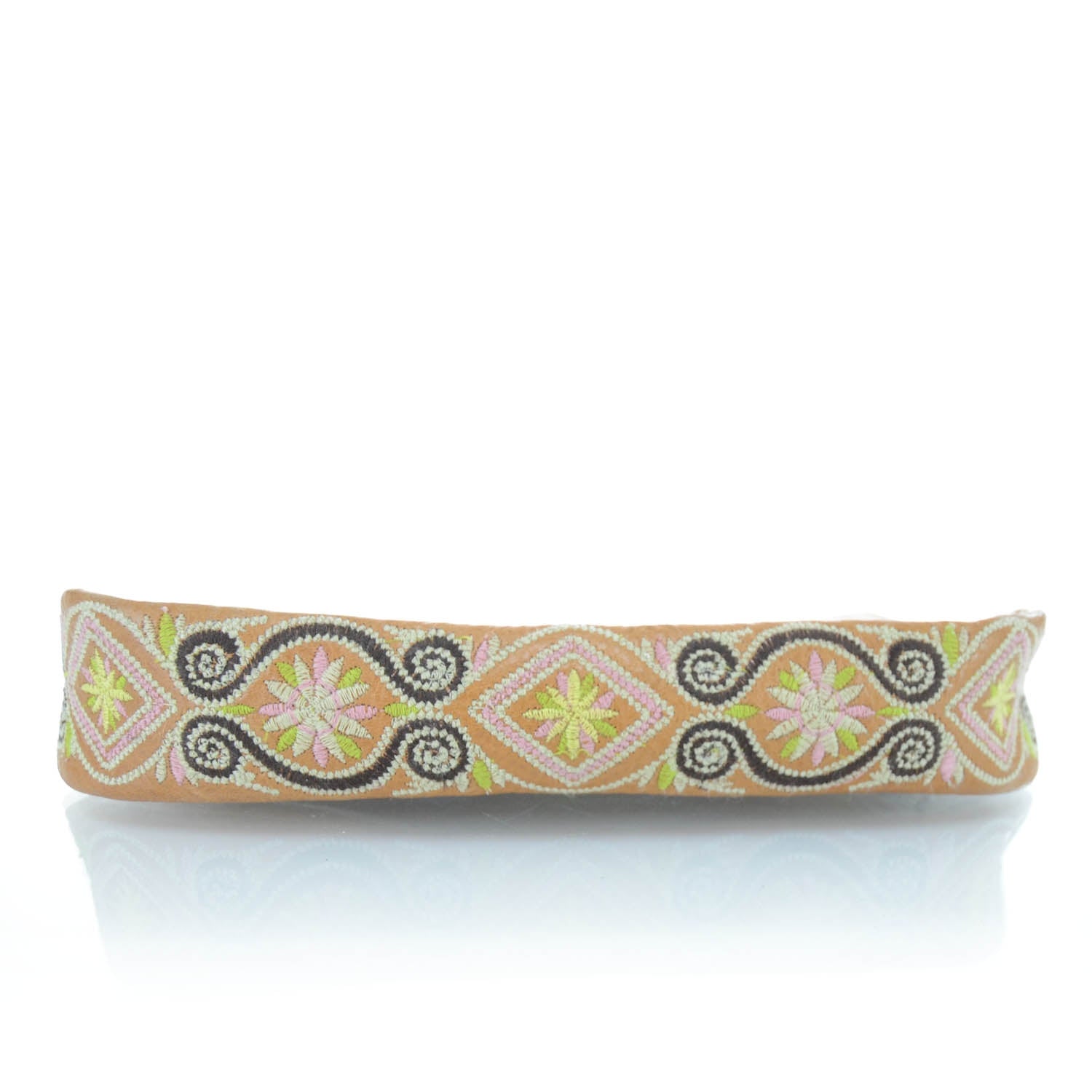 Fendi Leather Embroidered Baguette 5 of 11