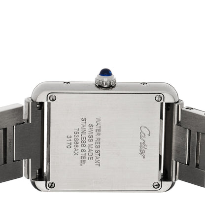 Cartier Stainless Steel 24mm Tank Solo Quartz Watch 4 of 5