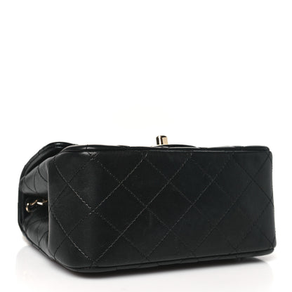 Chanel Lambskin Quilted Mini Square Flap Black 4 of 10