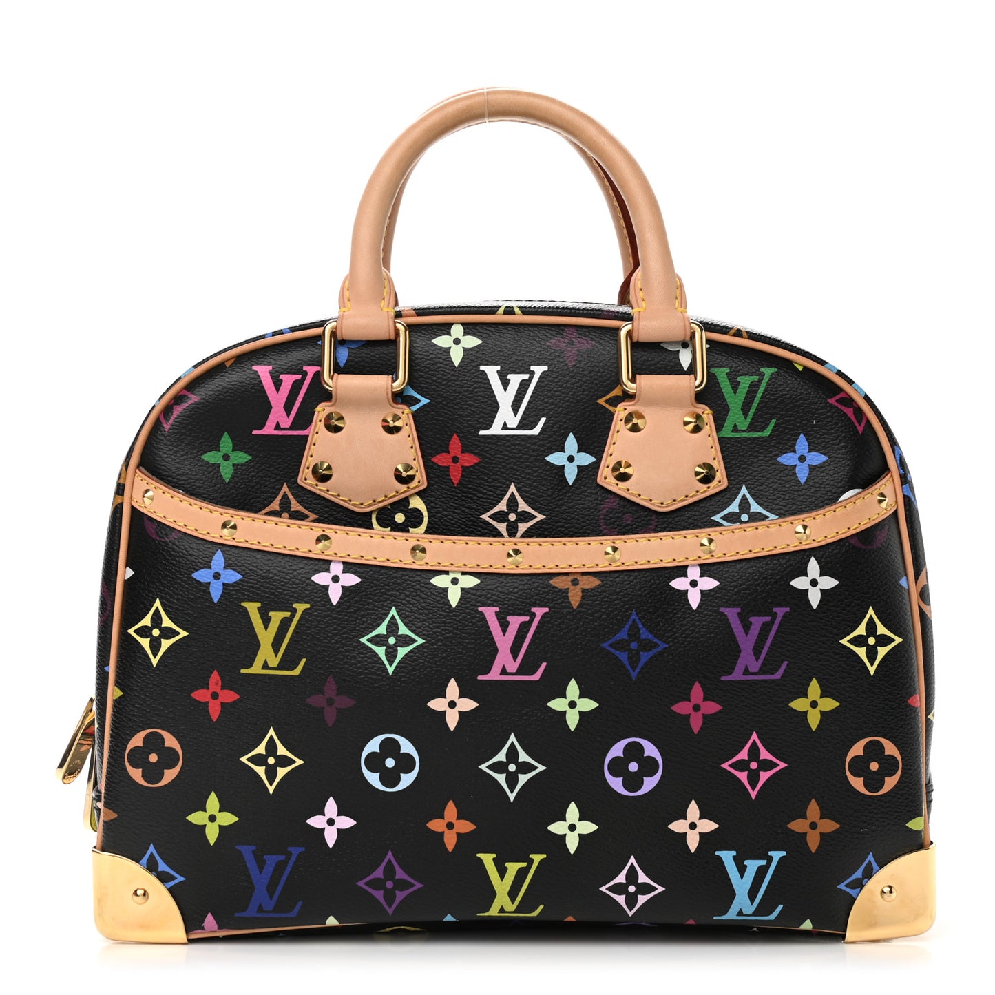 Monogram Multicolor Trouville Black
