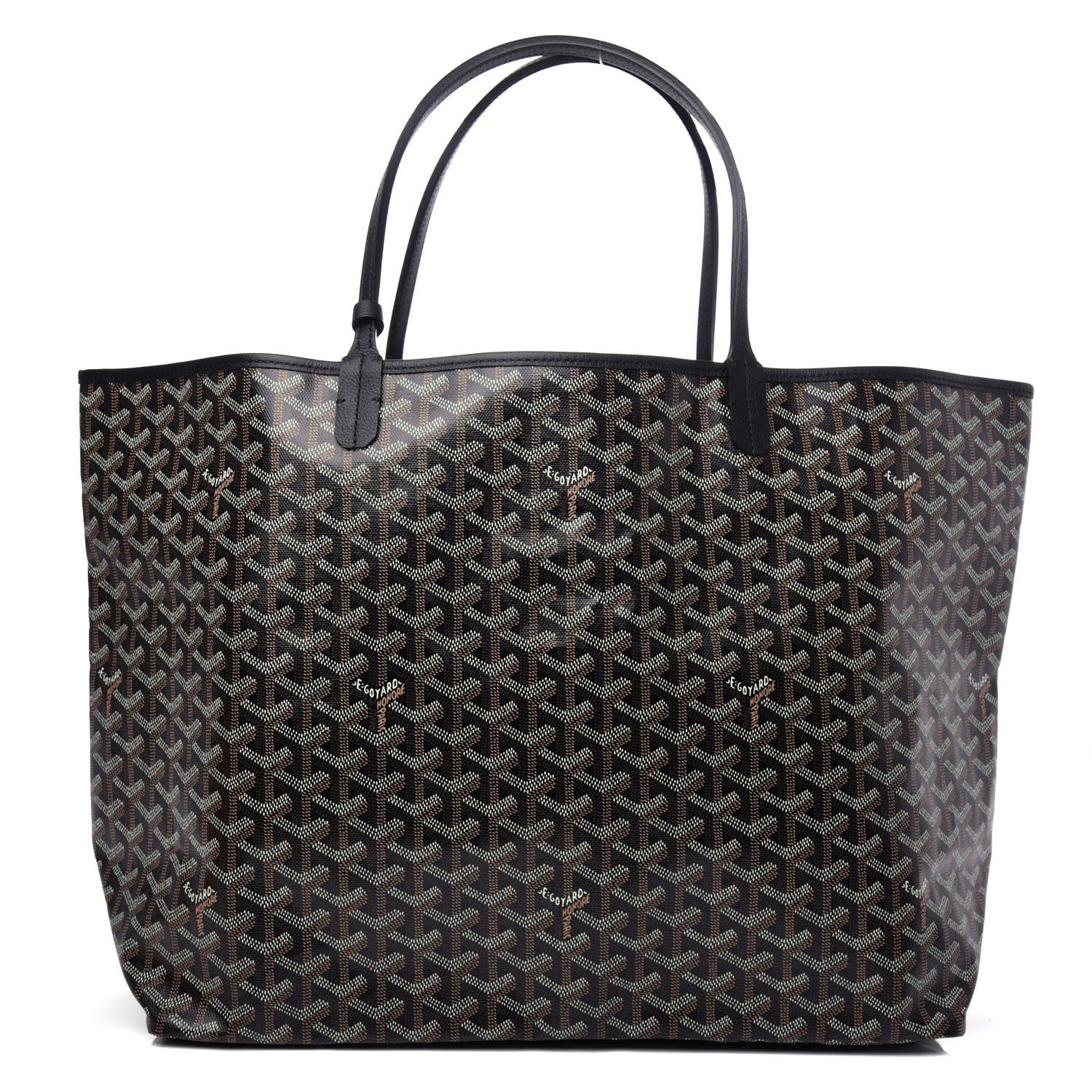 Goyard Goyardine Saint Louis GM Black 1 of 9