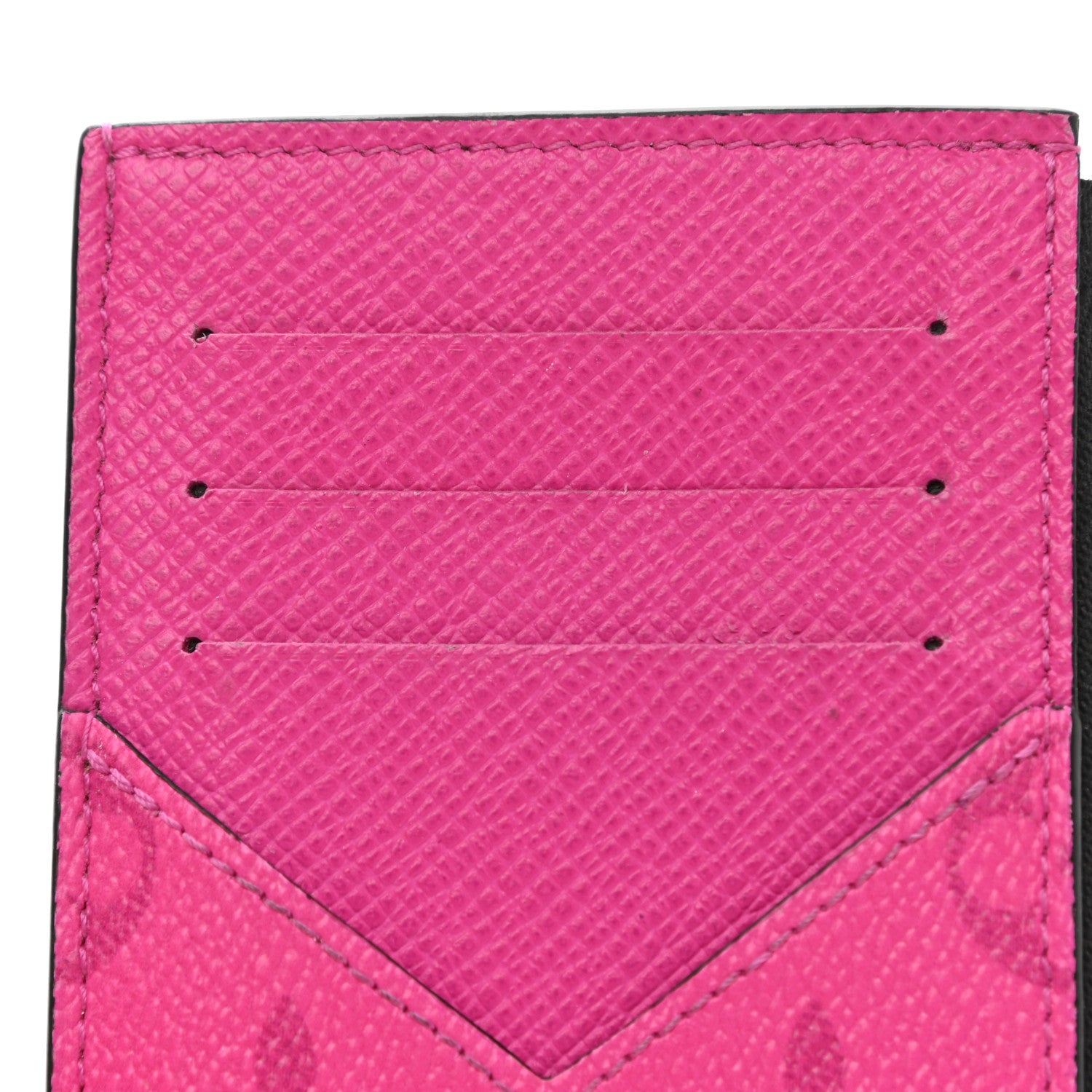 Louis Vuitton Taigarama Coin Card Holder Fuchsia 8 of 8