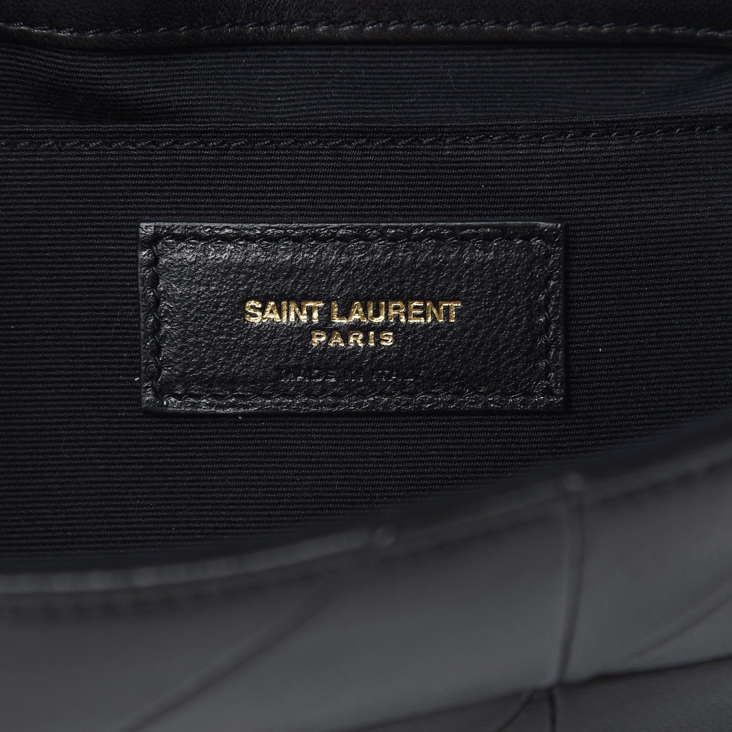 Saint Laurent Lambskin Patchwork Monogram Small Jamie Black 7 of 13