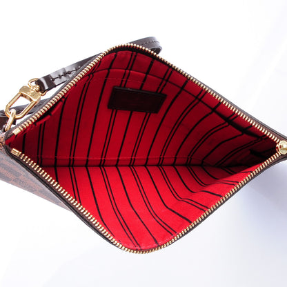Louis Vuitton Damier Ebene Neverfull MM GM Pochette 5 of 7