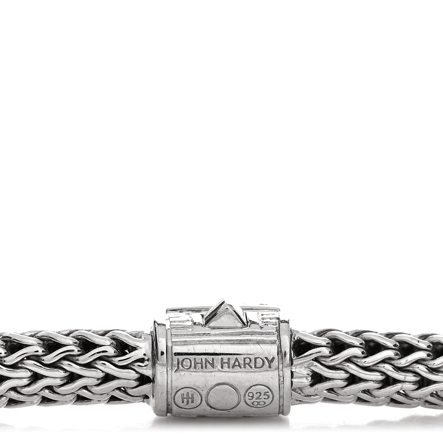 John Hardy Sterling Silver Tsavorite 5mm Classic Chain Bracelet 3 of 3