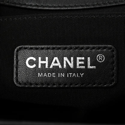 Chanel Lambskin Quilted Medium Boy Flap Black 6 of 11