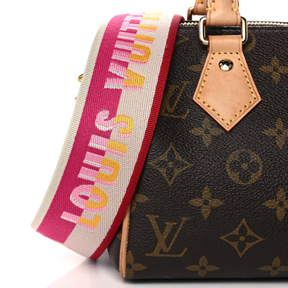 Louis Vuitton Monogram Speedy Bandouliere 20 Fuchsia 11 of 15