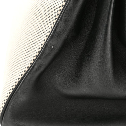 Hermes Toile Swift Birkin 35 Natural Black 13 of 15
