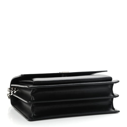 Saint Laurent Calfskin Medium Monogram Sunset Black 4 of 11