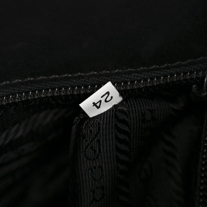 Prada Vitello Trend Shoulder Bag Black 7 of 14