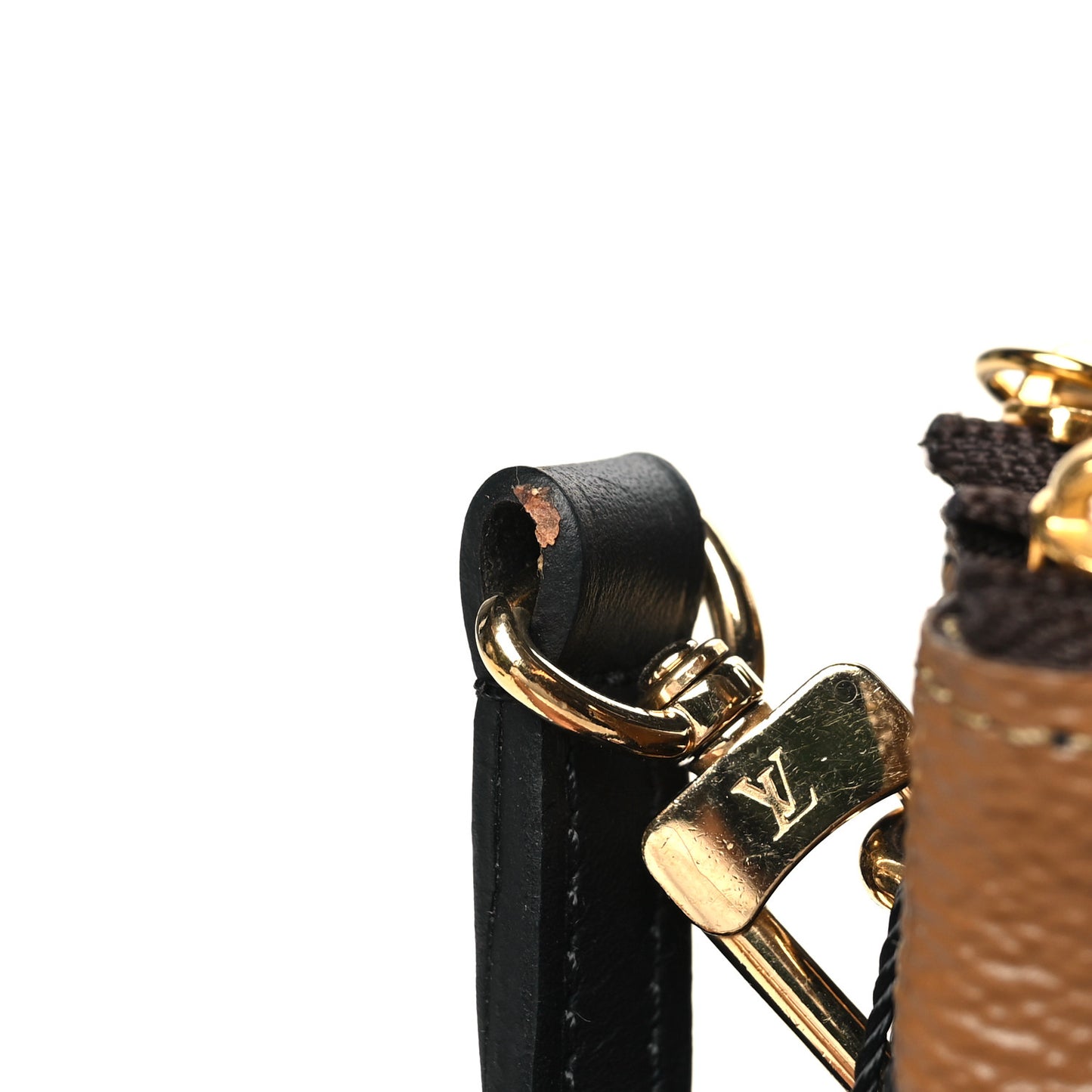 Reverse Monogram Giant Double Zip Pochette