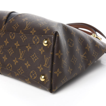 Louis Vuitton Monogram V Tote MM Black 10 of 11