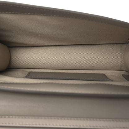 Chloe Calfskin Suede C Clutch With Chain Motty Grey 5 of 13