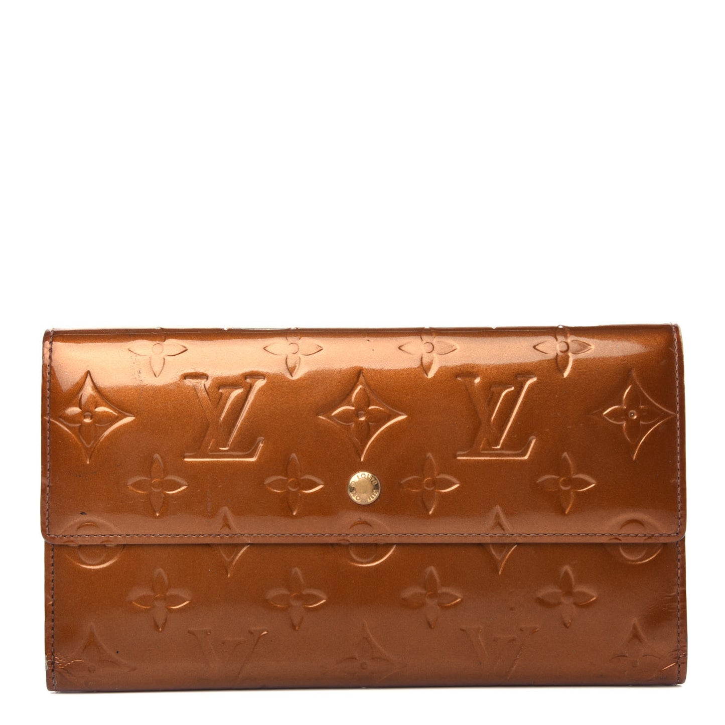 Vernis Porte Tresor International Wallet Bronze