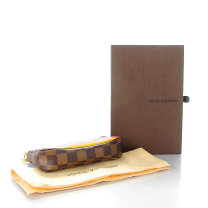 Louis Vuitton Damier Ebene 2015 Christmas Animation Mini Pochette Accessories 4 of 7