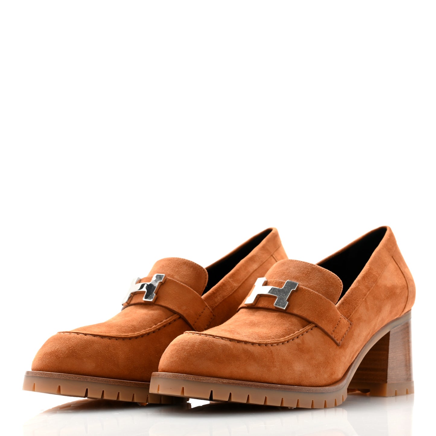 Suede Goatskin Womens Foch 60 Pumps 41 Naturel