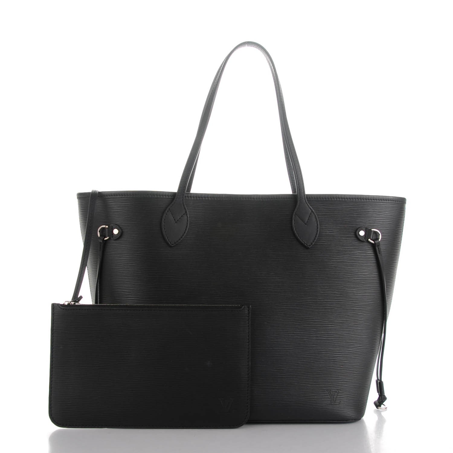 Louis Vuitton Epi Neverfull MM Black 3 of 9