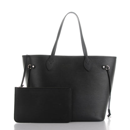 Louis Vuitton Epi Neverfull MM Black 3 of 9