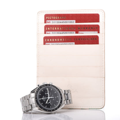 Omega Stainless Steel 44mm Speedmaster Professional Moon Chronograph Automatic Watch Black 311.30.40.50.01.002 7 of 7