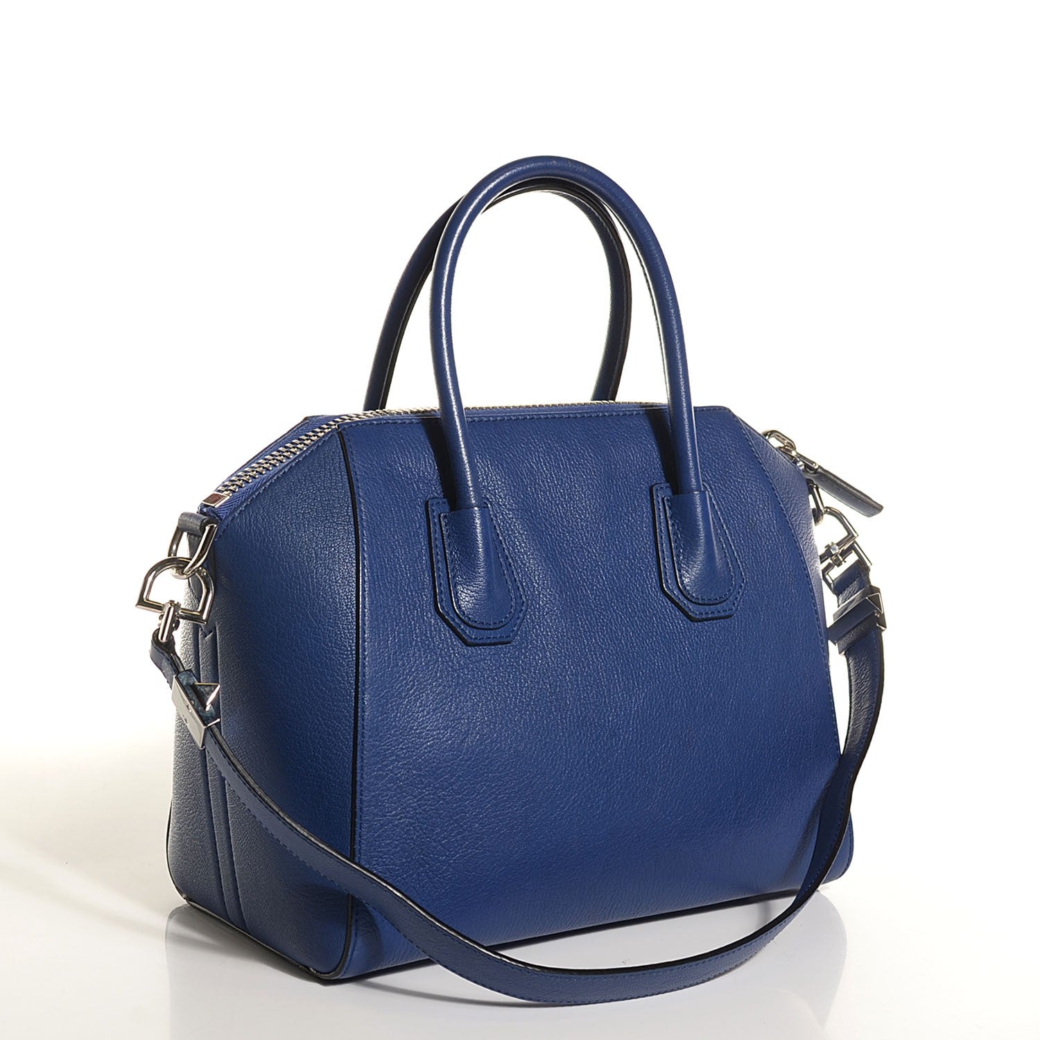 Givenchy Sugar Goatskin Small Antigona Midnight Blue 3 of 9