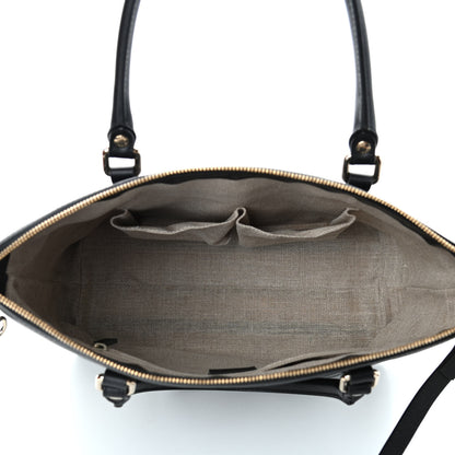 Gucci Soft Microguccissima Small Zippered Satchel Black 4 of 4