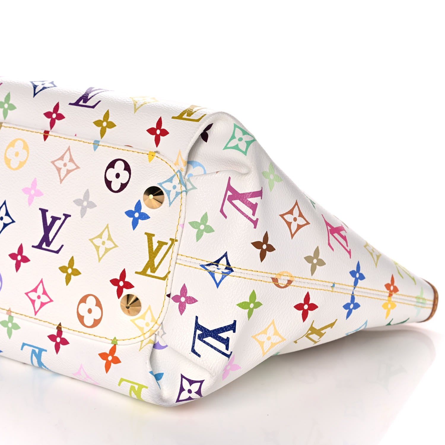 Louis Vuitton Monogram Multicolor Annie MM White 8 of 10