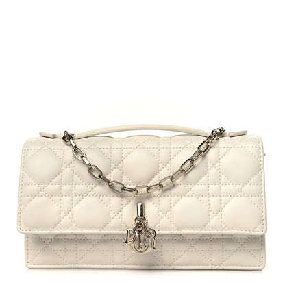 Christian Dior Lambskin Cannage Mini My Dior Bag Latte 1 of 9