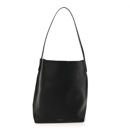 Mansur Gavriel Pebbled Calfskin Everyday Cabas Black 1 of 9