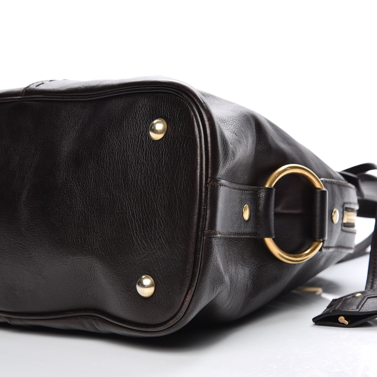 Saint Laurent Calfskin Large Muse Dark Brown 11 of 17