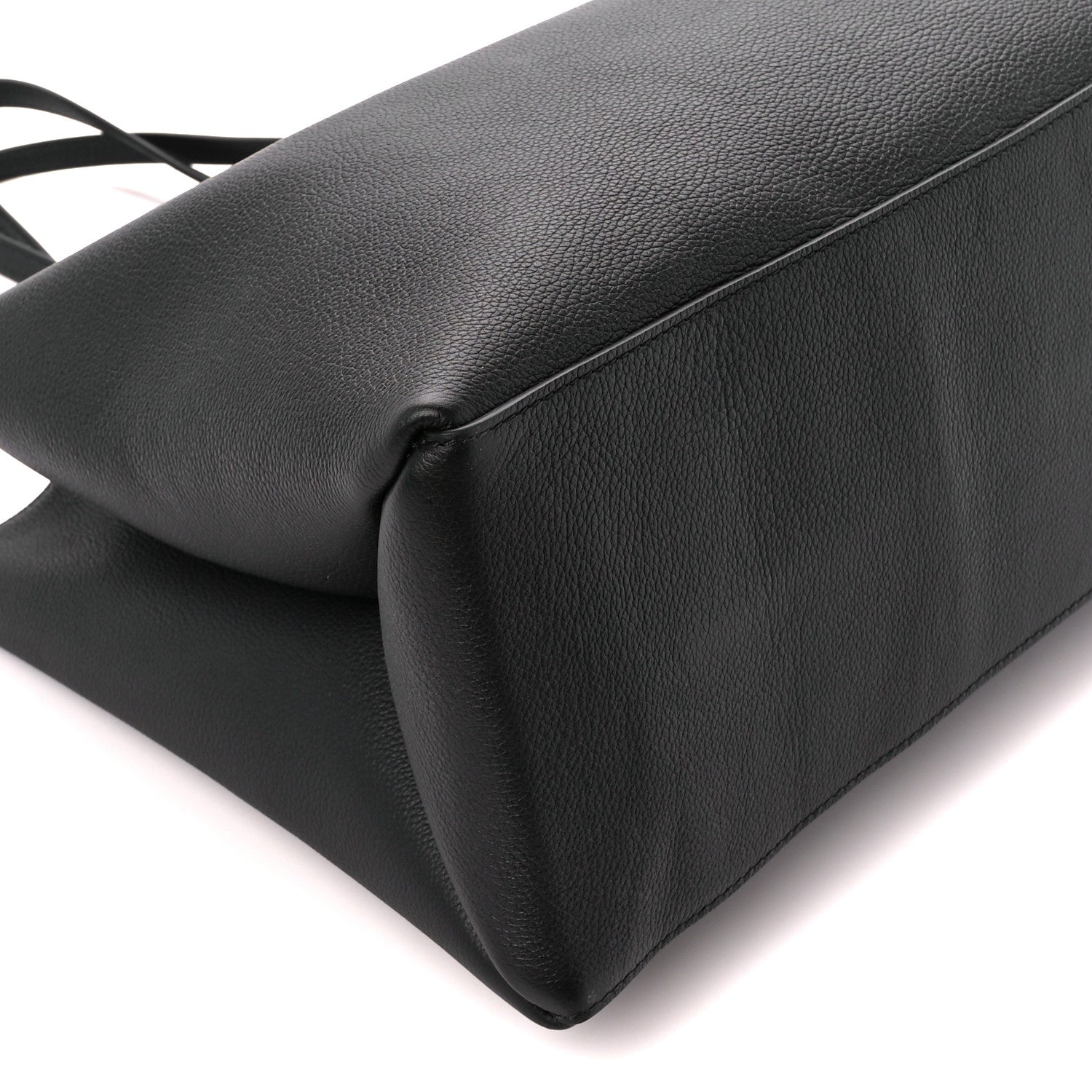 Louis Vuitton Grained Calfskin Lockme Shopper Black 9 of 10