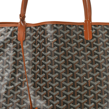 Goyard Goyardine Saint Louis GM Black Gold 7 of 9