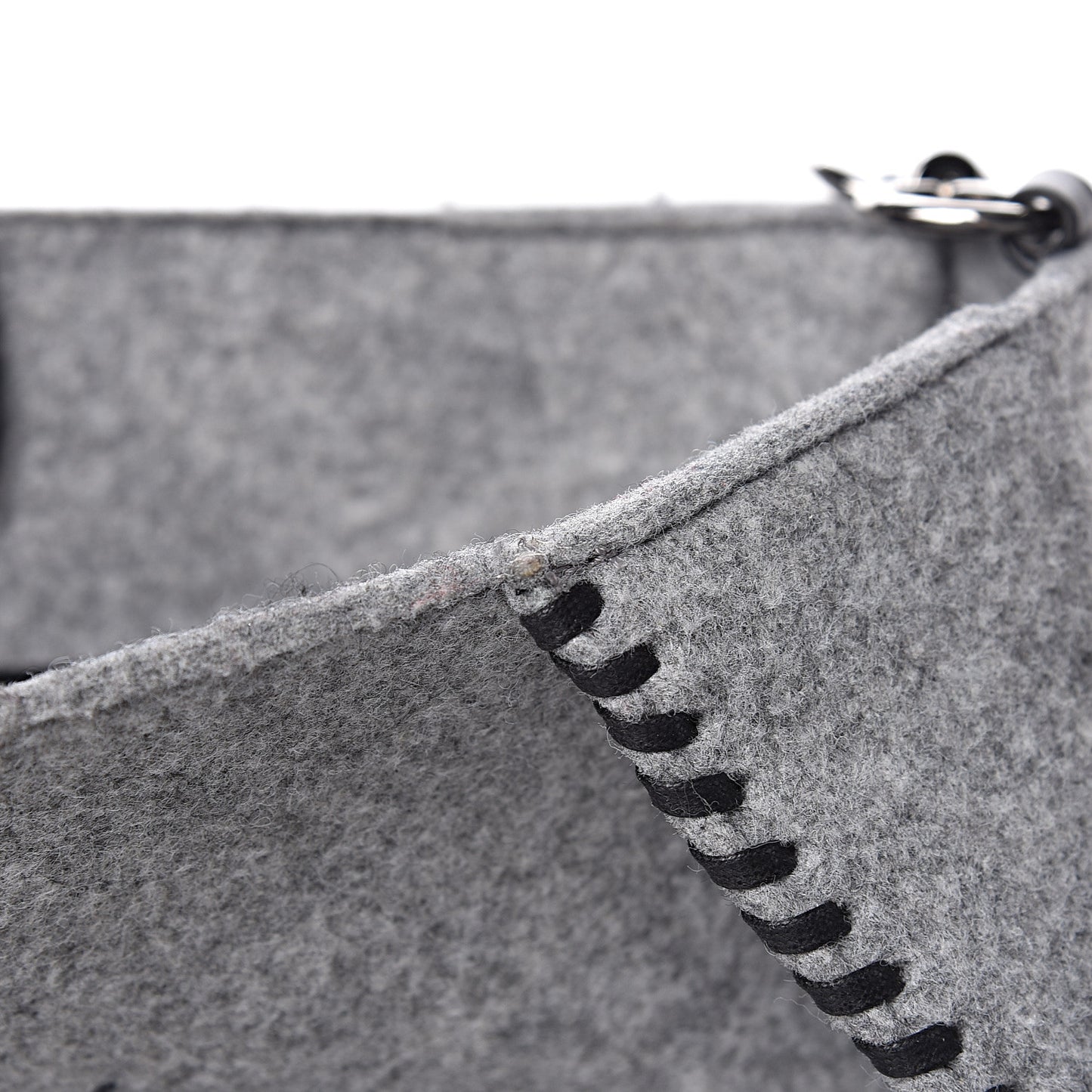 Eco Felt Logo Crossbody Smoke Slate