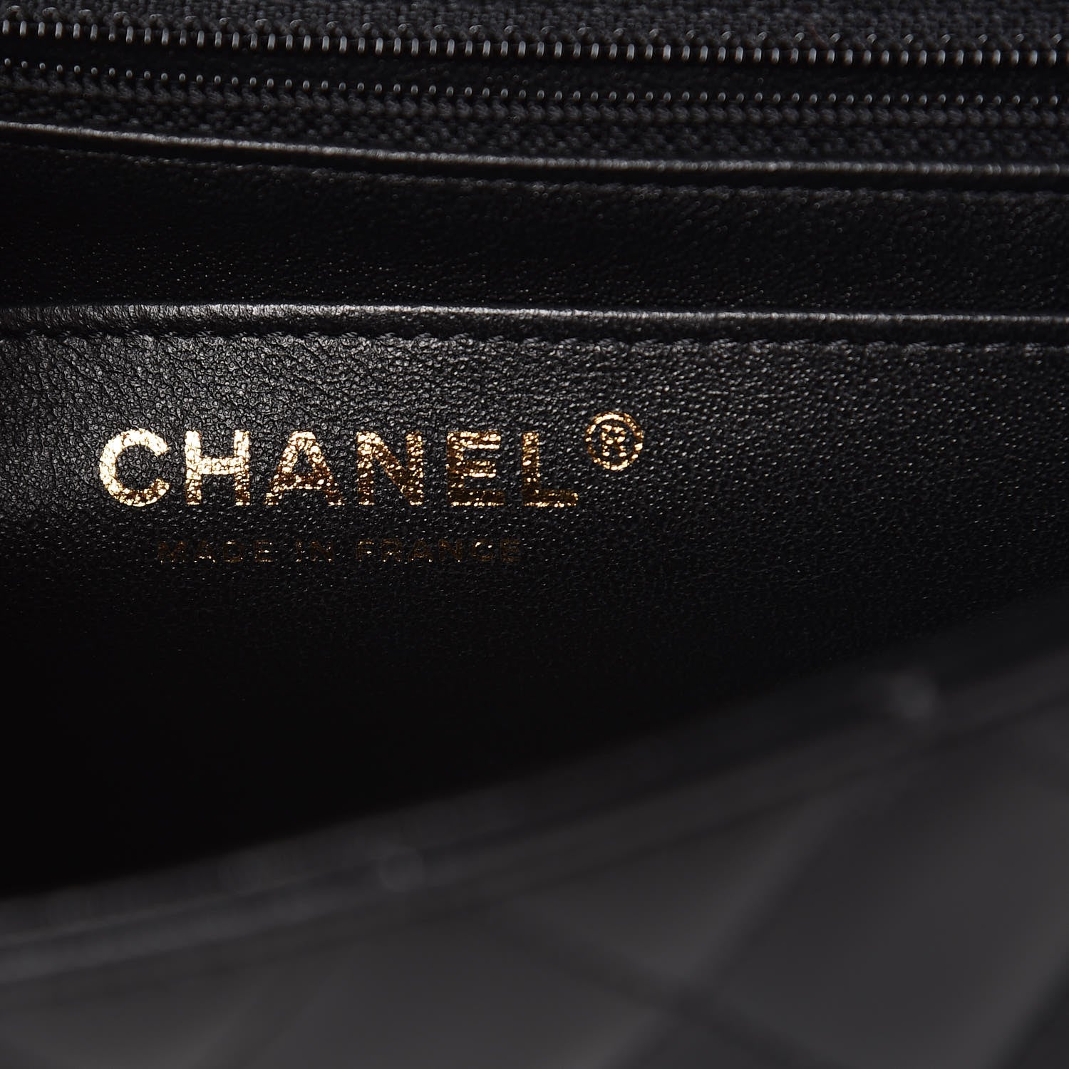 Chanel Lambskin Quilted Studded Mini Rectangular Flap Black 6 of 10