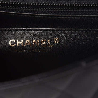 Chanel Lambskin Quilted Studded Mini Rectangular Flap Black 6 of 10
