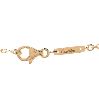 Cartier 18K Yellow Gold Medium Hearts and Symbols Necklace 6 of 7