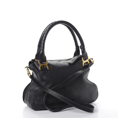 Chloe Calfskin Medium Marcie Satchel Black 3 of 16