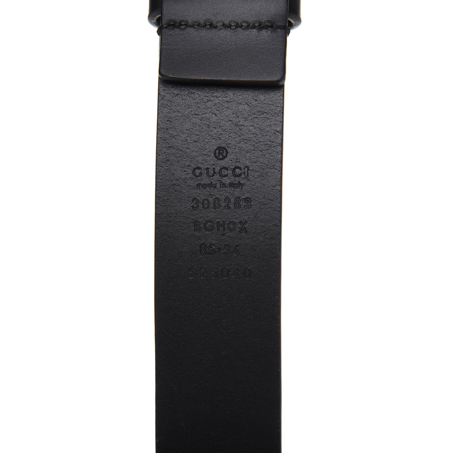 Calfskin Belt 85 34 Black